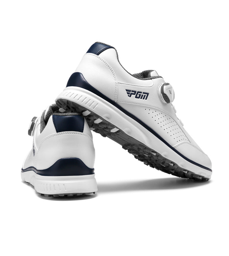 hickorygolfstore men’s spikeless golf shoes with dial closure main view