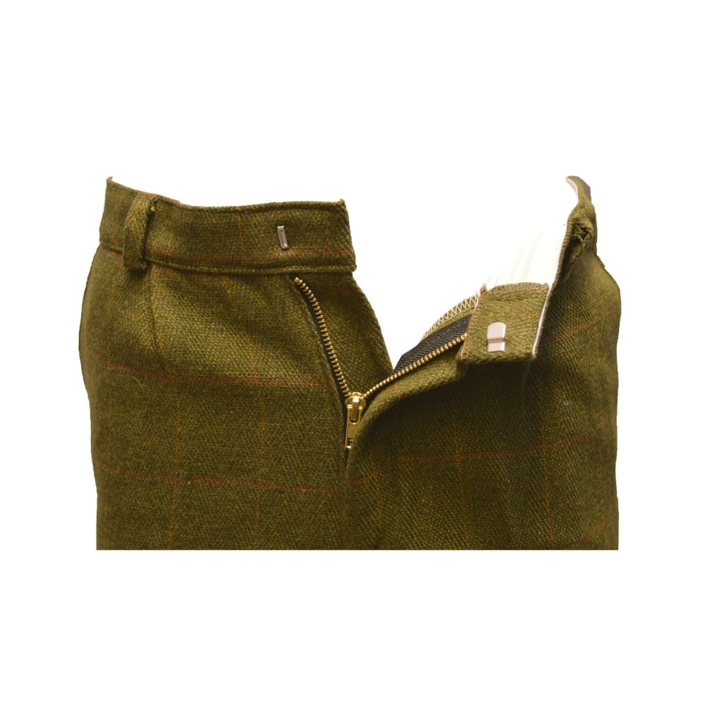 HickoryGolfStore Men’s Tweed Plus Two Golf Knickers (Breeks) – Dark Sage