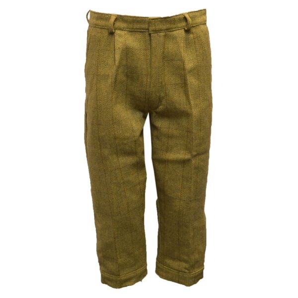 HickoryGolfStore Men’s Tweed Plus Two Golf Knickers (Breeks) – Light Sage