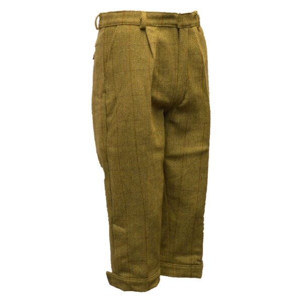 HickoryGolfStore Men’s Tweed Plus Two Golf Knickers (Breeks) – Light Sage