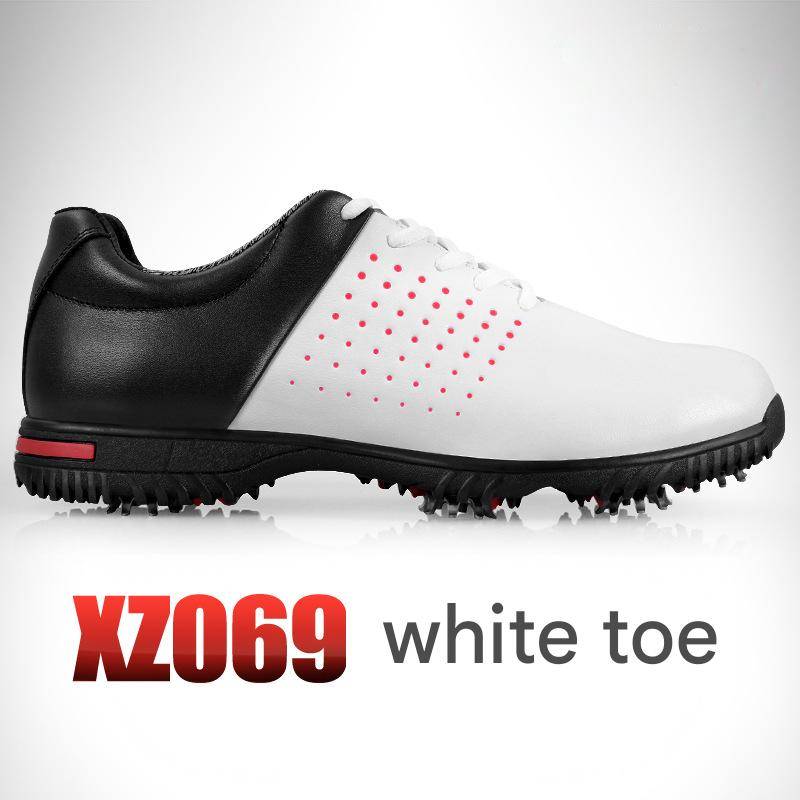 Men’s waterproof spiked golf shoes – breathable and anti-slip performance footwear by HickoryGolfStore