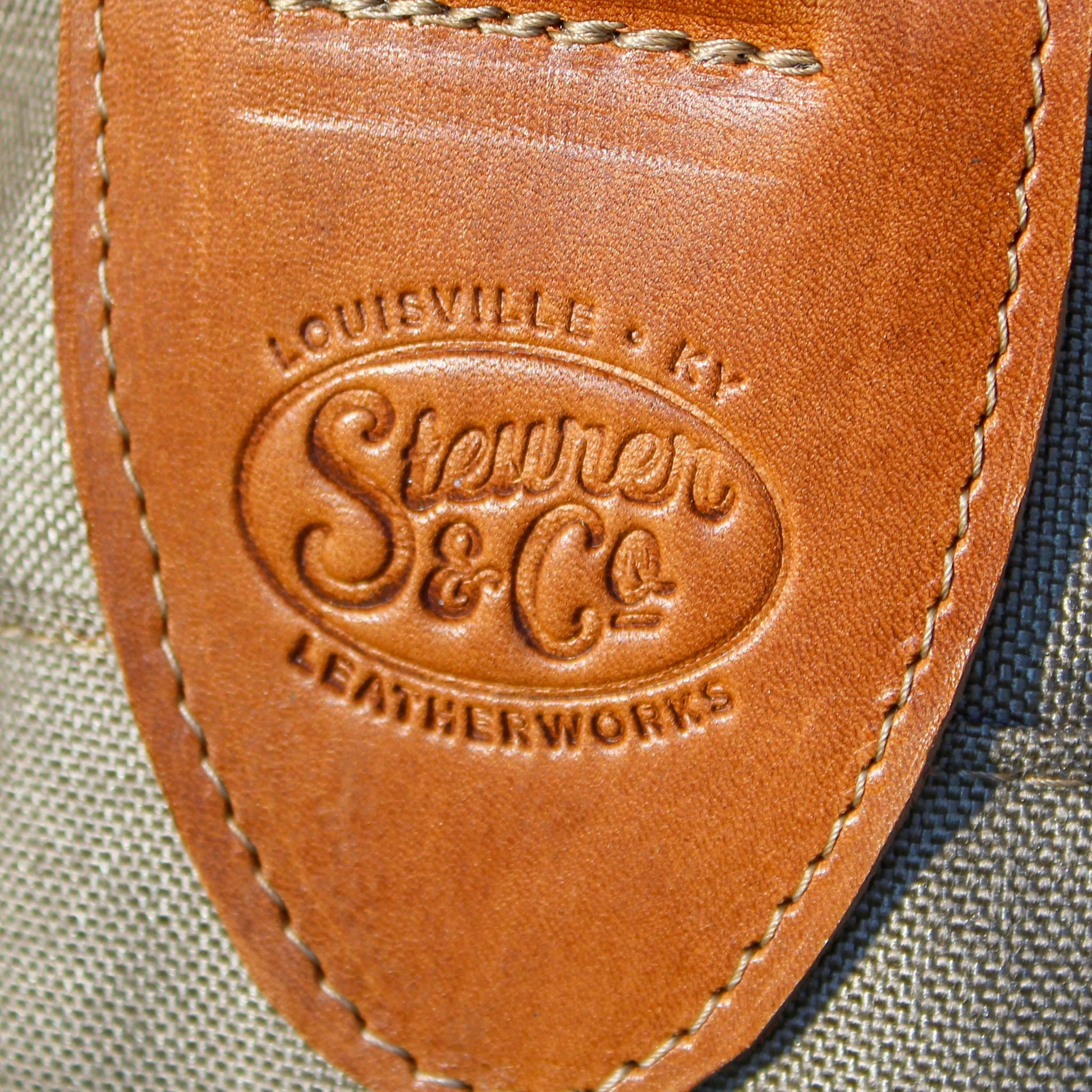 Sunday Golf Bag, Steurer & Co. Golf Bag, Steurer & Co., Hand made in Kentucky, Leather Goods, Hickory, Minimalist Golf, Made in the USA
