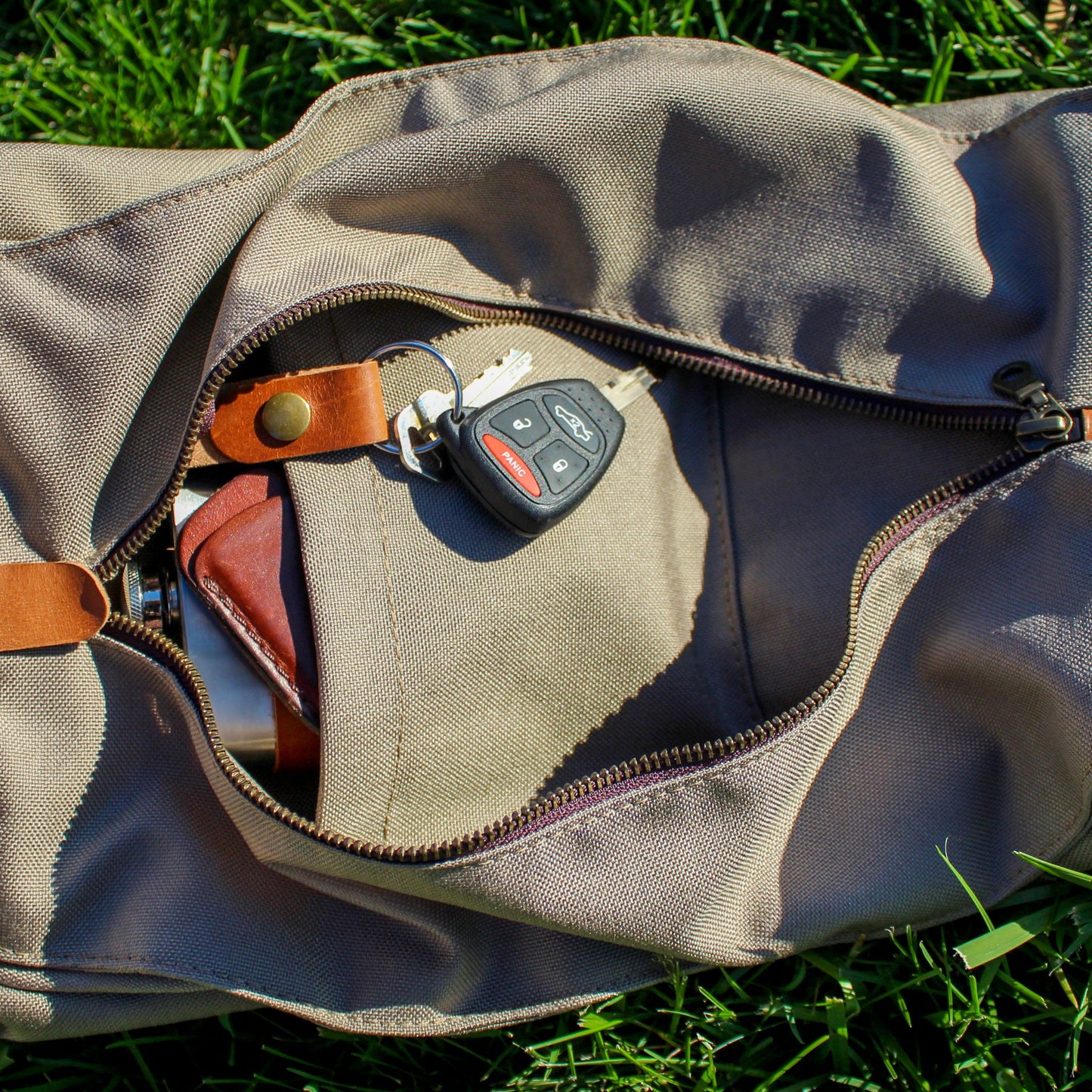 Sunday Golf Bag, Steurer & Co. Golf Bag, Steurer & Co., Hand made in Kentucky, Leather Goods, Hickory, Minimalist Golf, Made in the USA