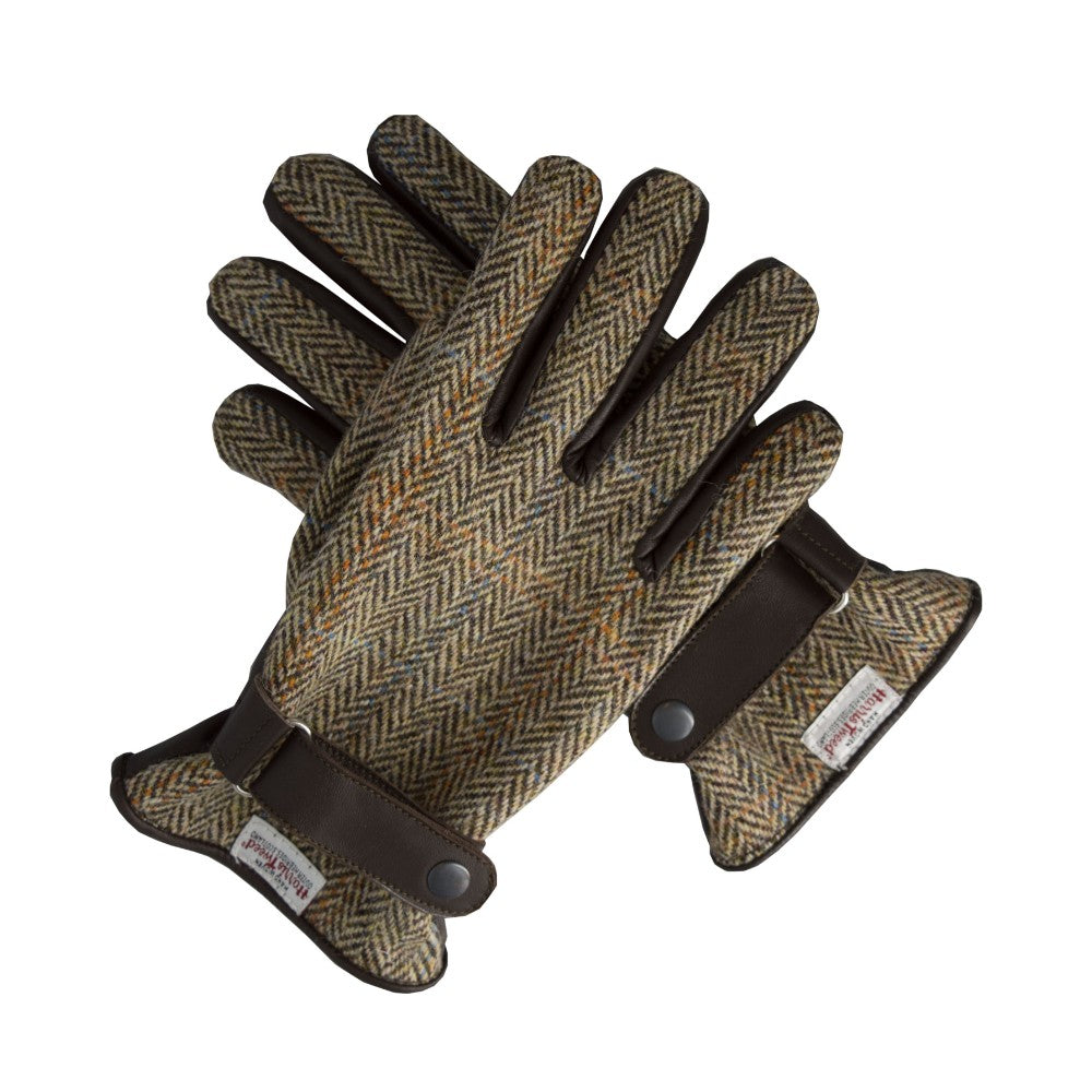 Men's Harris Tweed Gloves - Five Colors