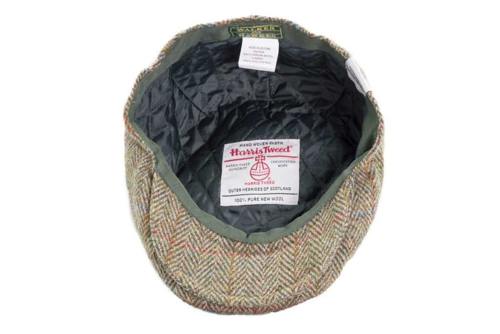 Oakmoore Flat Cap - 100% Genuine Harris Tweed