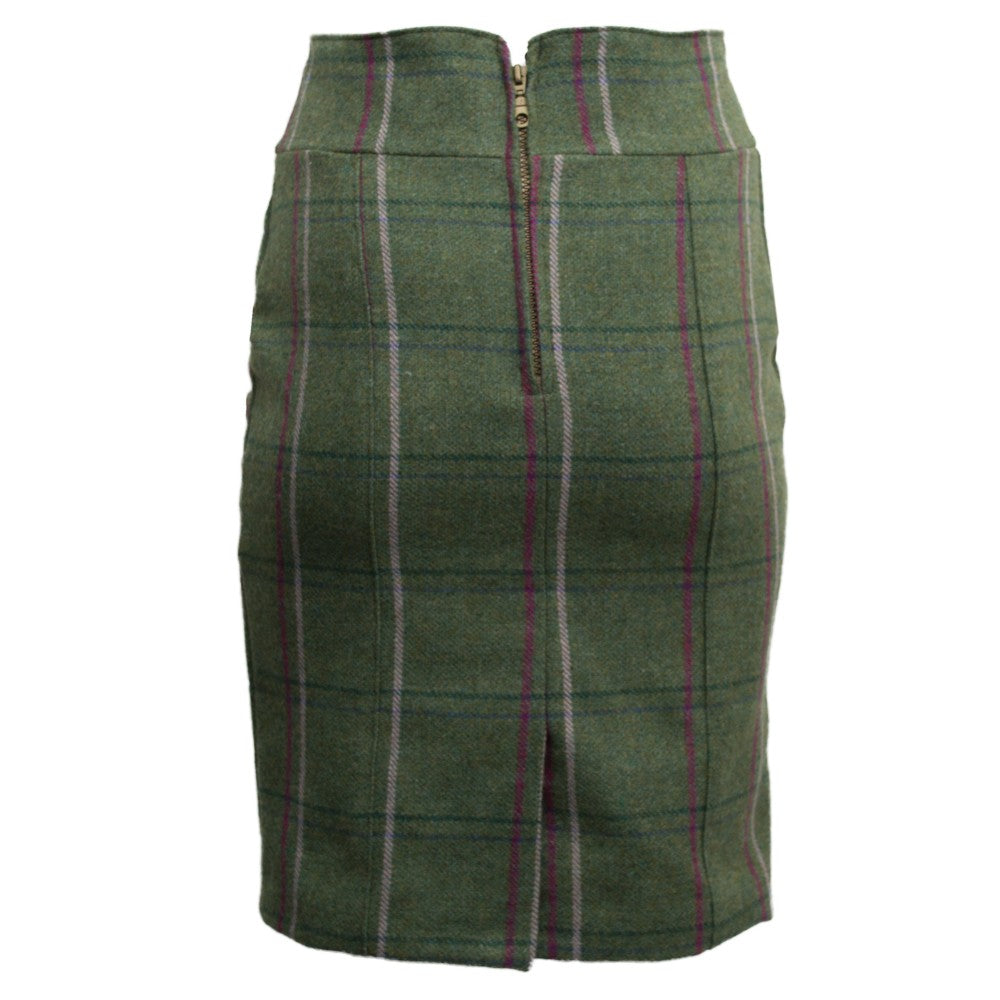Ladies Derby Tweed Skirt