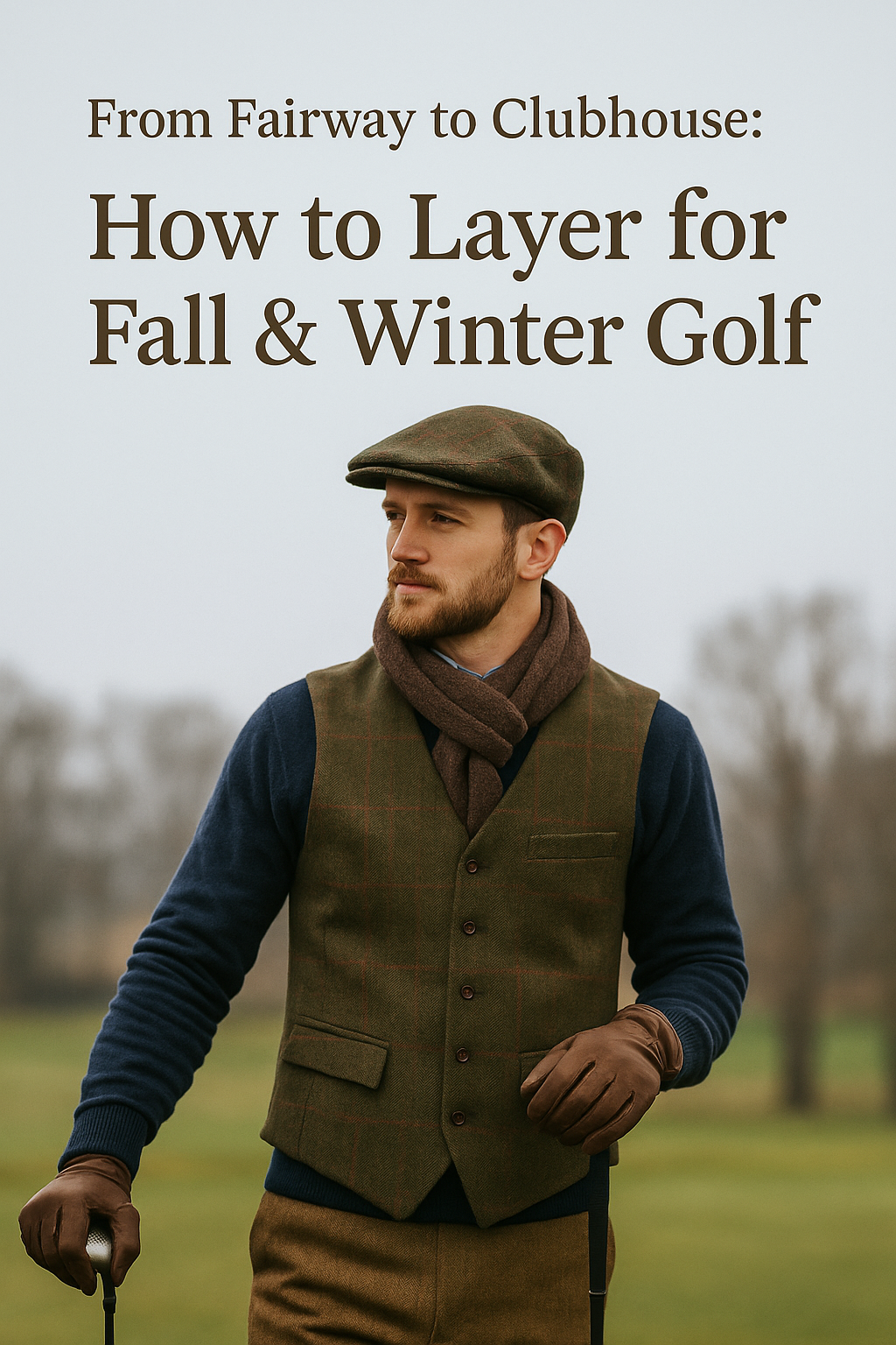 From Fairway to Clubhouse: How to Layer for Fall & Winter Golf