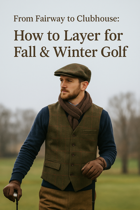 From Fairway to Clubhouse: How to Layer for Fall & Winter Golf