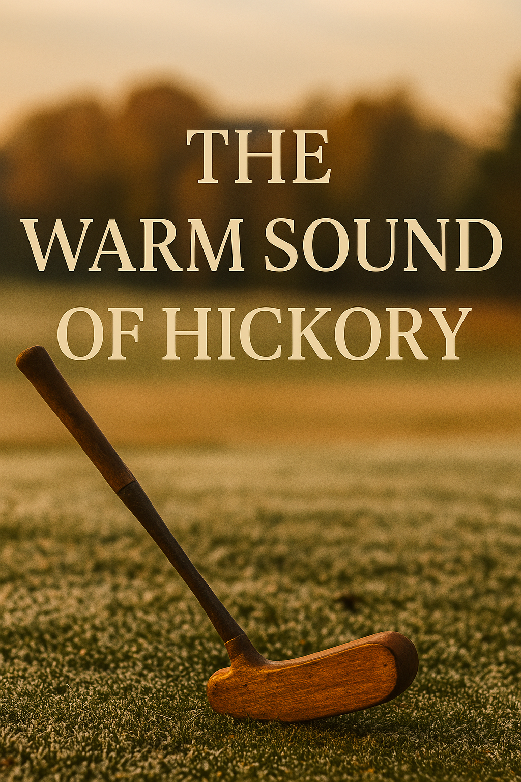 The Warm Sound of Hickory — Rediscovering Wooden Putters in the Cold Season
