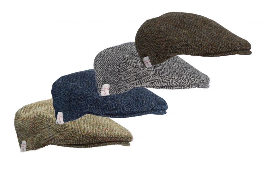 Premium Harris Tweed Golf Caps | Classic Flat Caps for Golfers