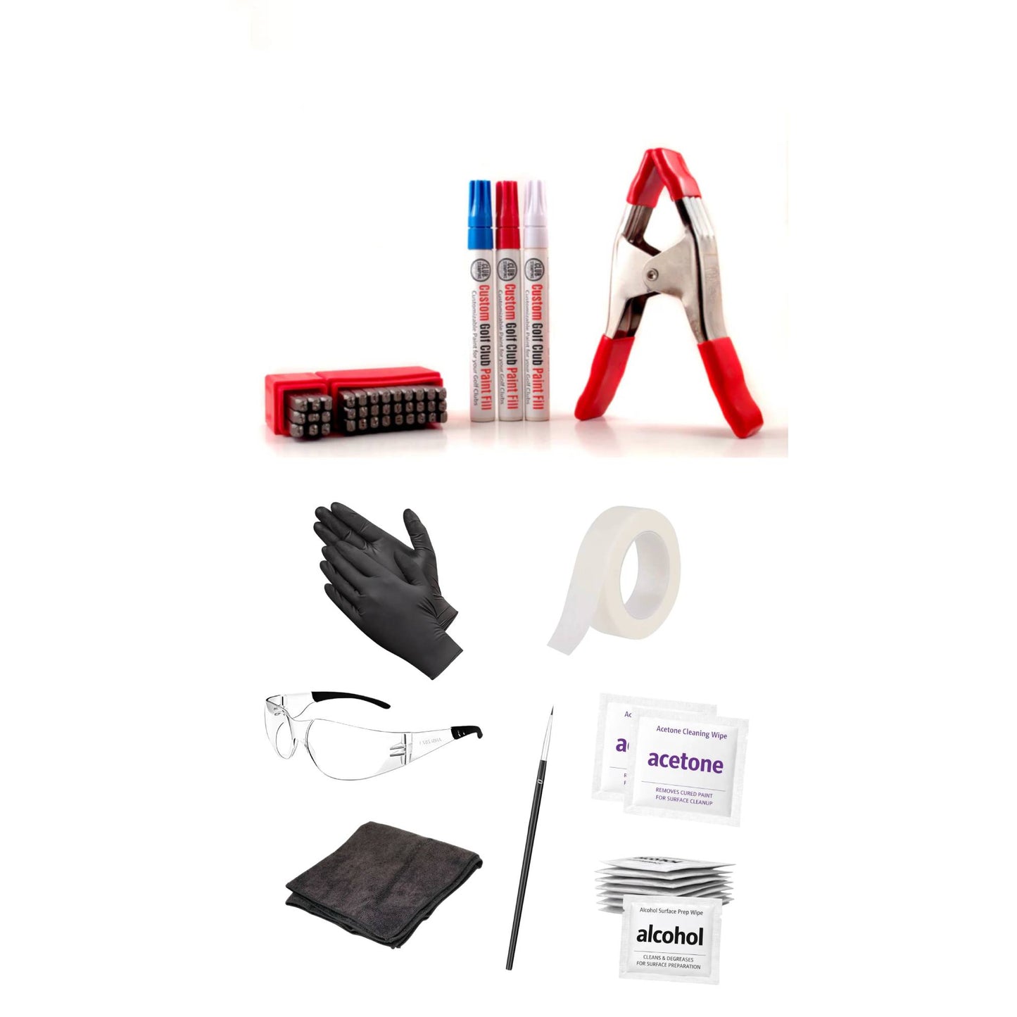 3mm Wedge Stamping Kit with Paint Fill