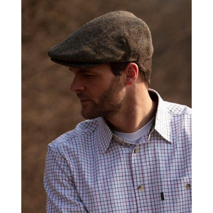 Oakmoore Flat Cap - 100% Genuine Harris Tweed