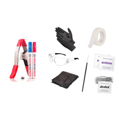 Golf Club Stamping Starter Kit – Custom Initials & Paint Fill Set