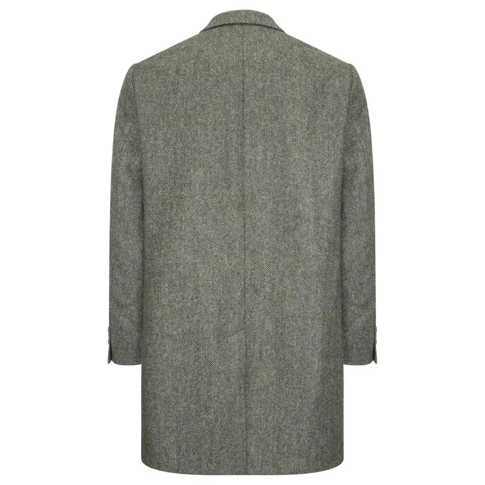 Jack Murphy Owen Tweed Mid-Length Coat