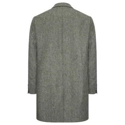 Jack Murphy Owen Tweed Mid-Length Coat