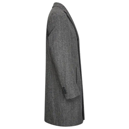 Jack Murphy Owen Tweed Mid-Length Coat