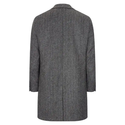 Jack Murphy Owen Tweed Mid-Length Coat