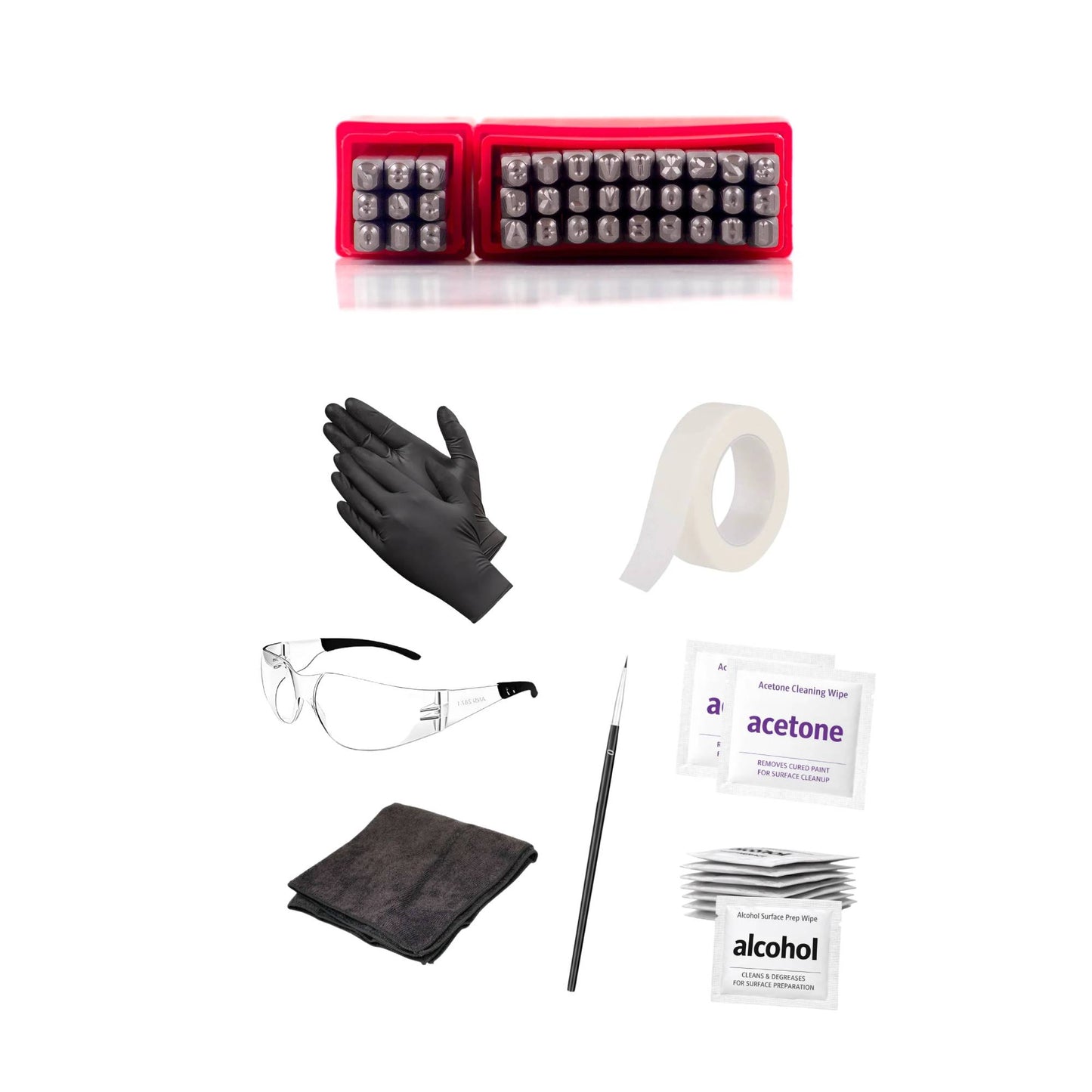 3mm Golf Club Stamping Set (A–Z & 0–9)