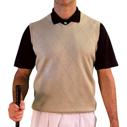 Men’s Golf Sweater Vest – Classic Solid