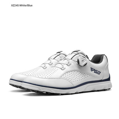 hickorygolfstore men’s spikeless golf shoes with dial closure main view