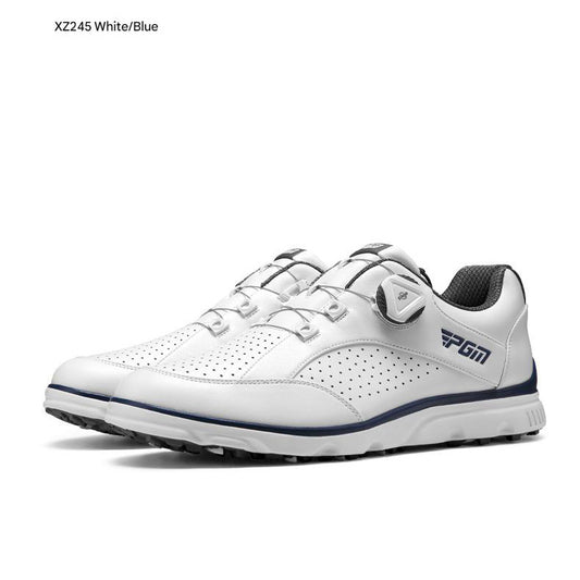 hickorygolfstore men’s spikeless golf shoes with dial closure main view