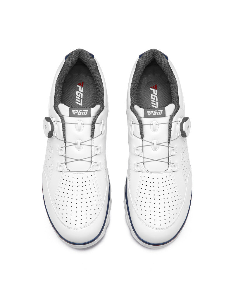 hickorygolfstore men’s spikeless golf shoes with dial closure main view