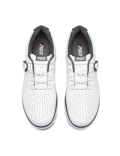 hickorygolfstore men’s spikeless golf shoes with dial closure main view