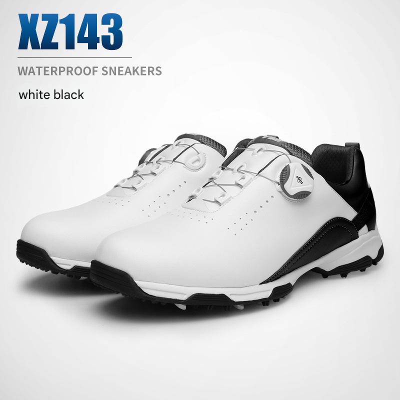 Men’s Waterproof Golf Shoes – Spikeless Breathable Slip-Resistant | HickoryGolfStore