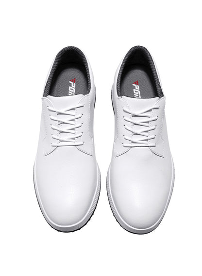 hickorygolfstore men’s waterproof spikeless golf shoes classic oxford main view