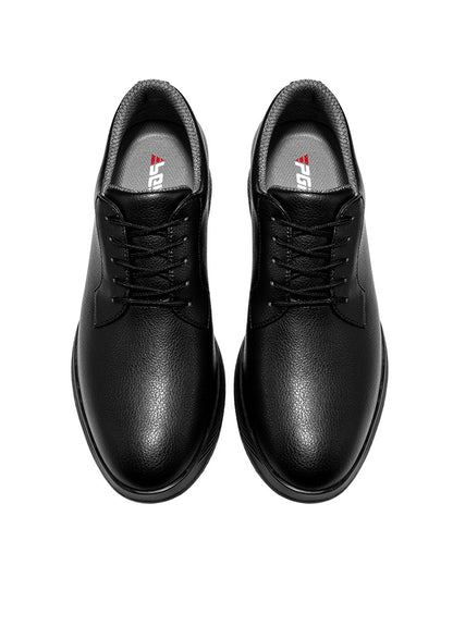 hickorygolfstore men’s waterproof spikeless golf shoes classic oxford main view