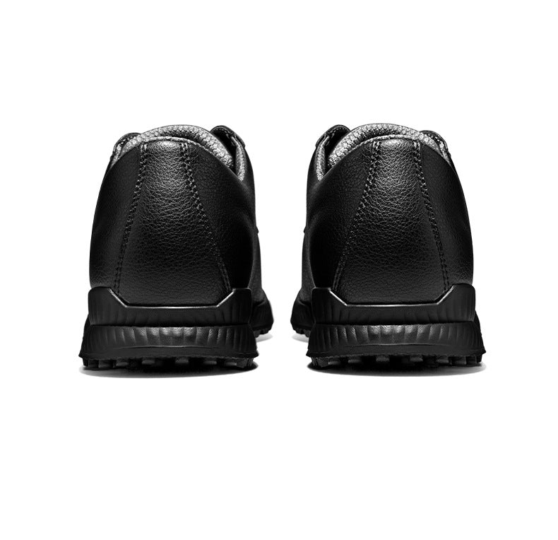hickorygolfstore men’s waterproof spikeless golf shoes classic oxford main view