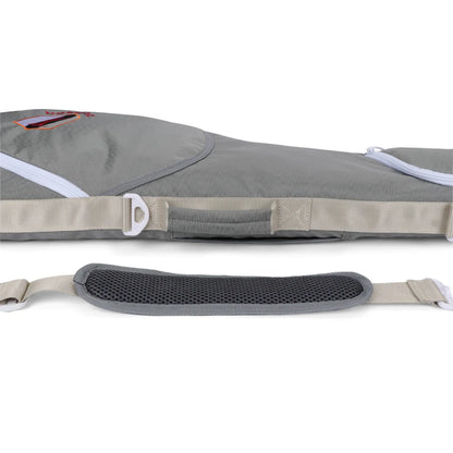 Lightweight green Sunday golf bag for carrying 3 to 8 clubs to the range short course or hickory golf round