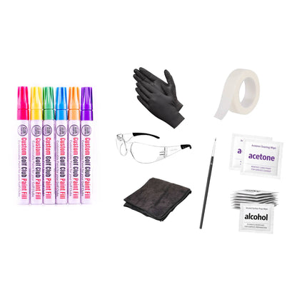 Golf Club Paint Fill Set – 12 Colors