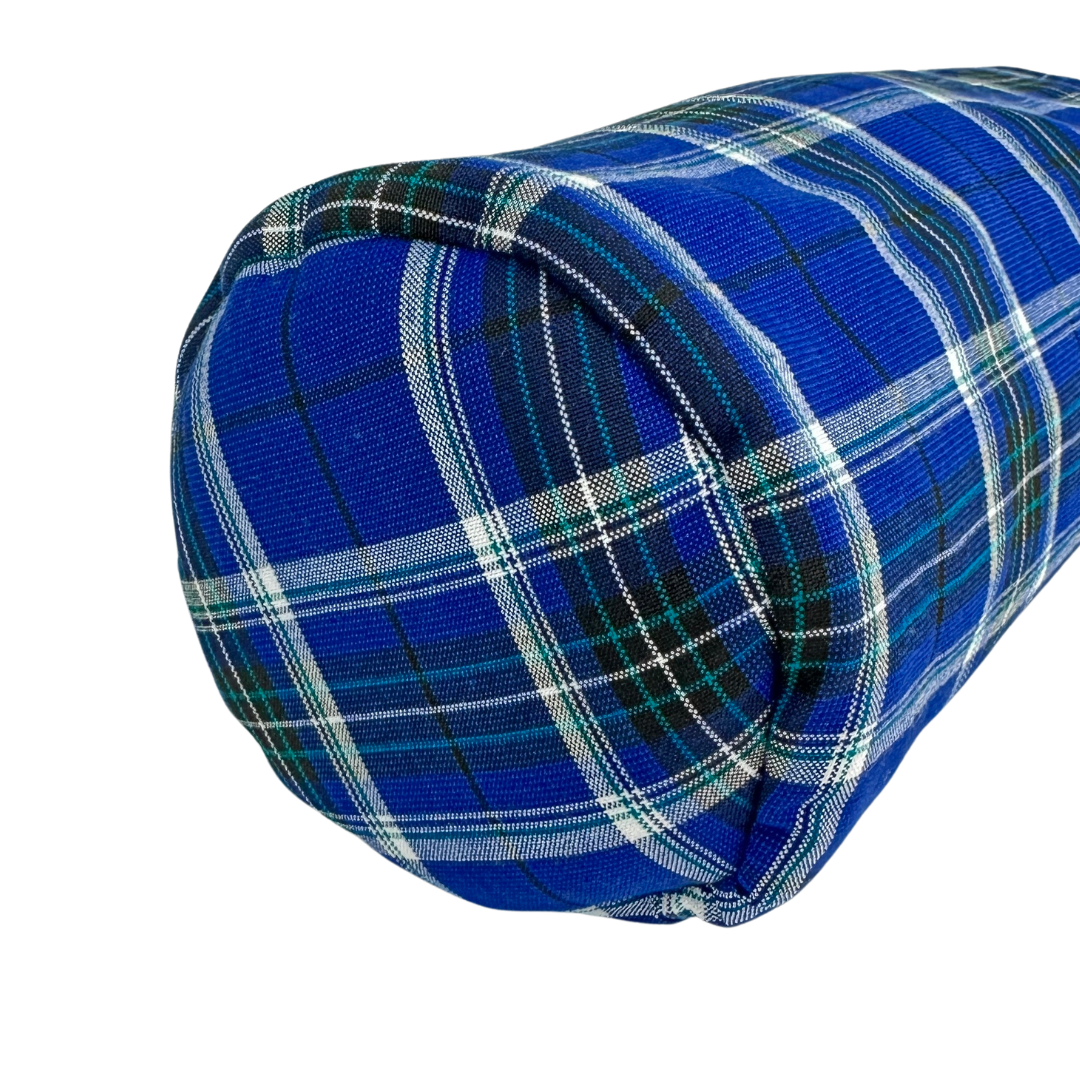 Scottish Tartan Driver Men's Golf Club Headcover in Blue Plaid