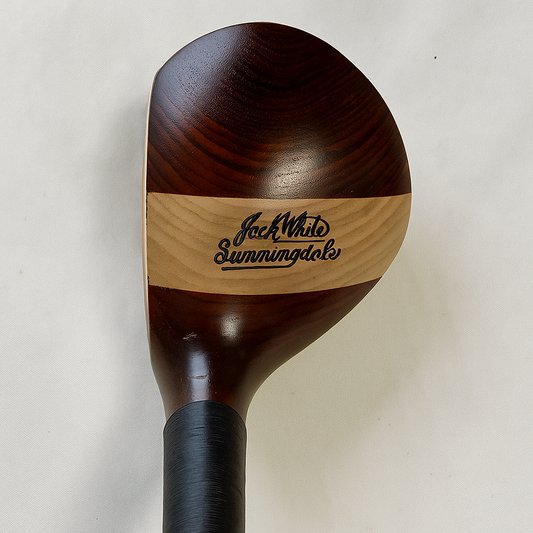 Jack White Sunningdale Hickory Driver – 10° Persimmon Wood Golf Club