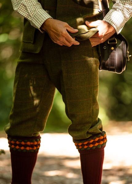 Walker & Hawkes Tweed Plus Fours Golf pants - Lite Sage