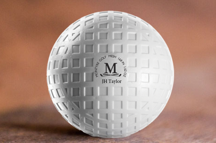 McIntyre - The “JH Taylor” replica golf ball single