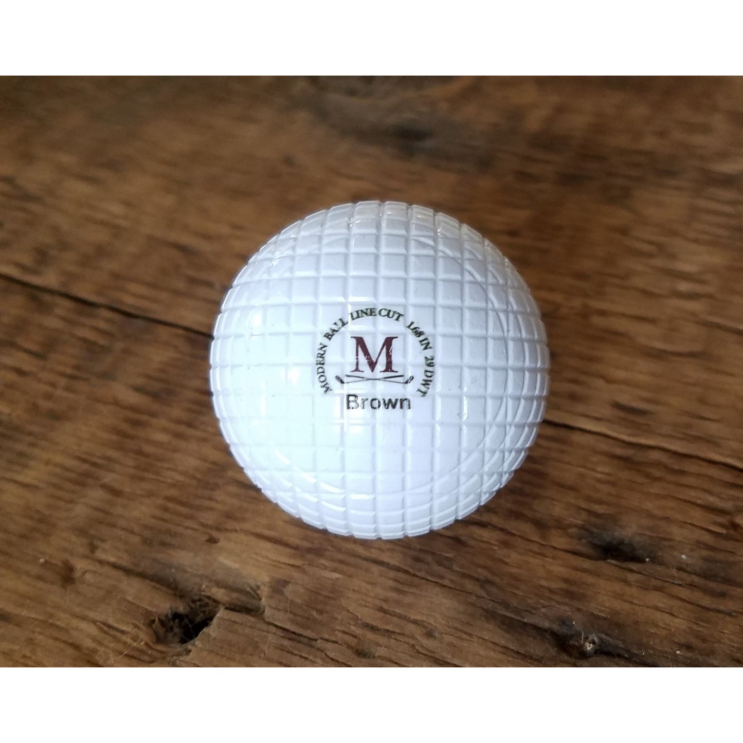 McIntyre - The "Brown" single golf ball