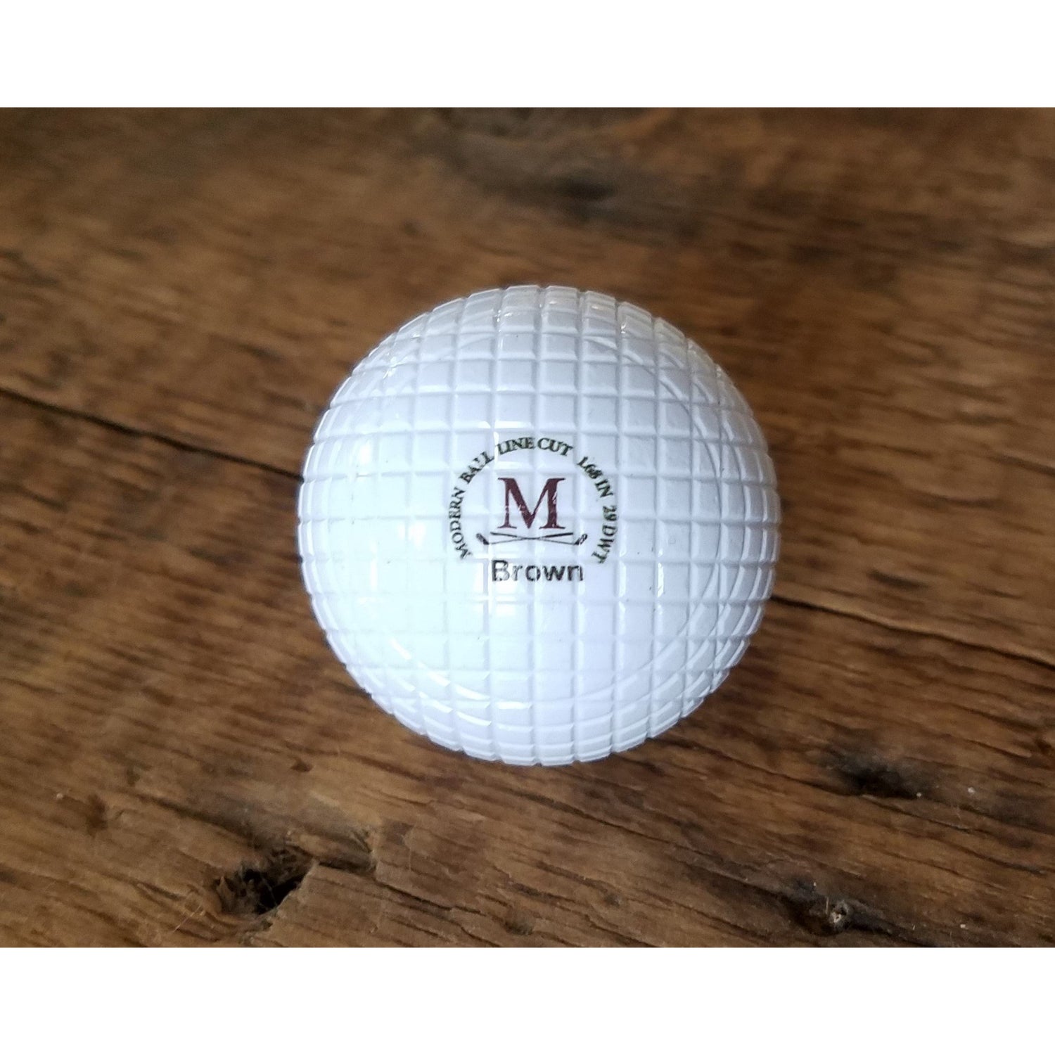 McIntyre - The "Brown" 3-Ball Sleeve single ball
