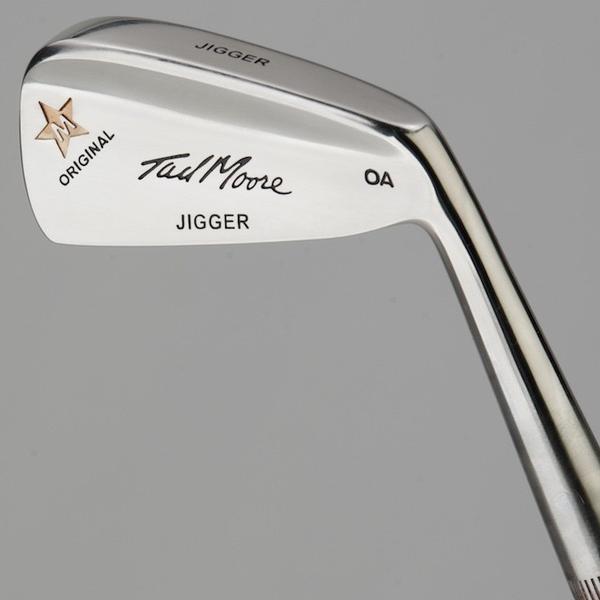 Tad Moore - Star OA Set of Hickory shafted golf iron set jigger